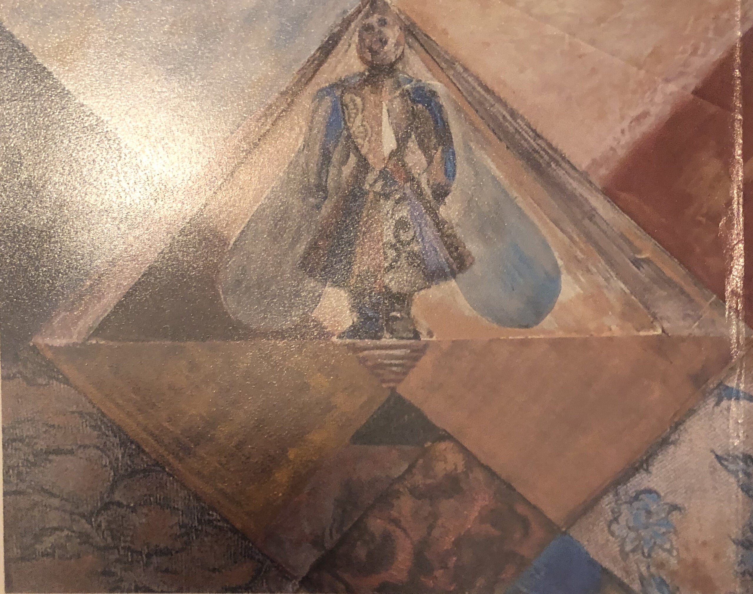 Bruno Ceccobelli - Sin título (collage)