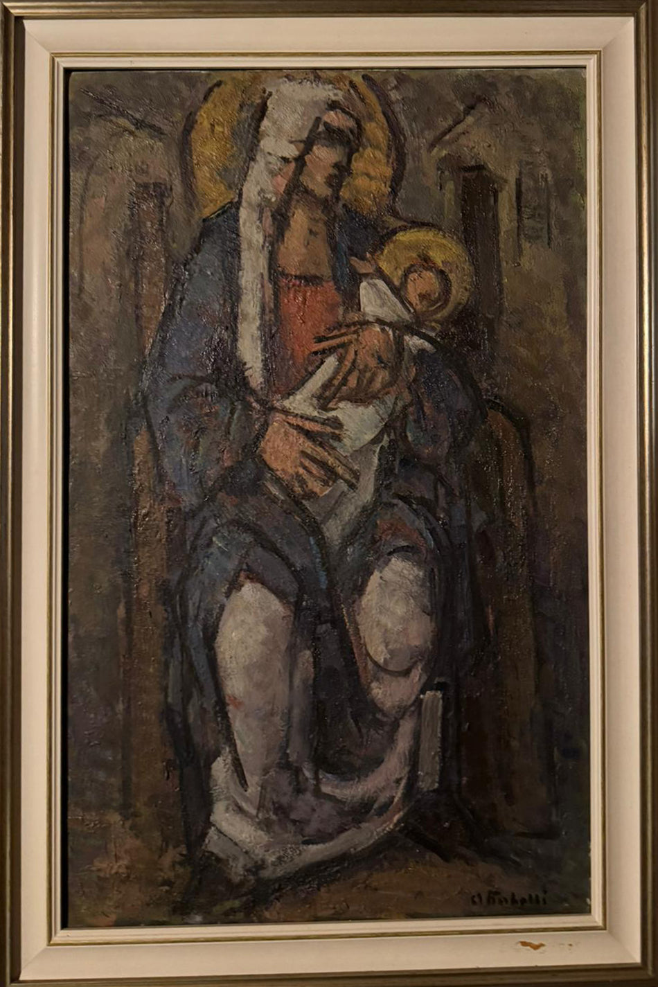 A. Rabelli - Virgen con el Niño