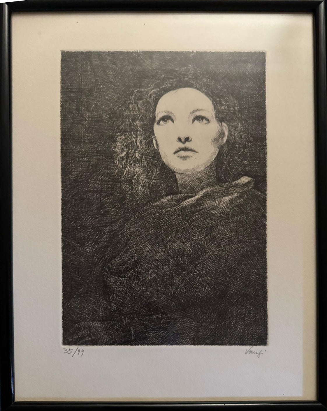 Giuliano Vangi - Female Portrait