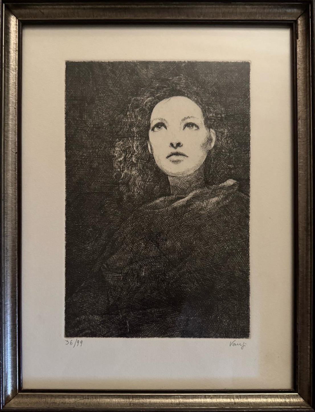 Giuliano Vangi - Female Portrait