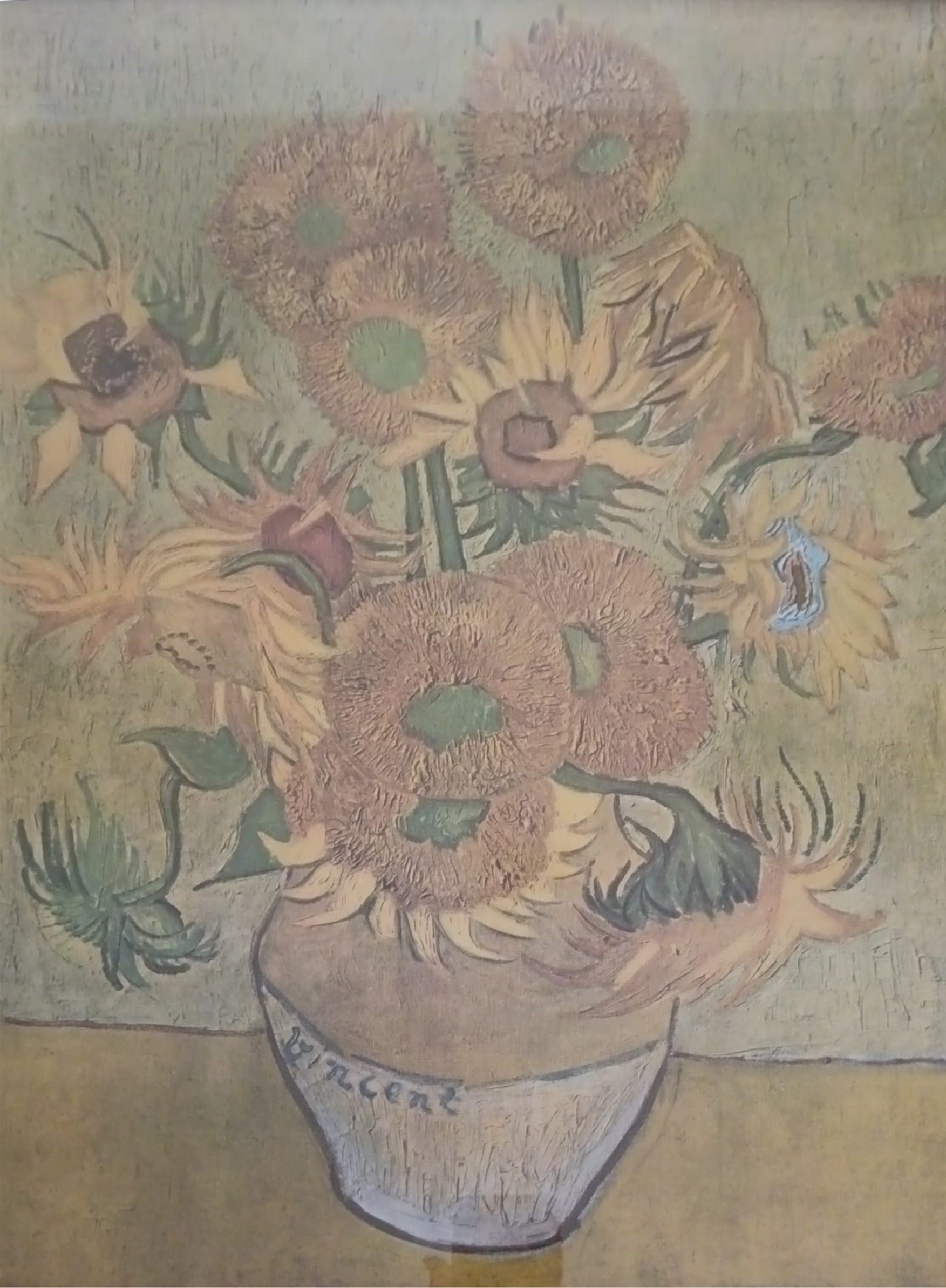 Vincent (Riproduzione opera Van Gogh) - I Girasoli