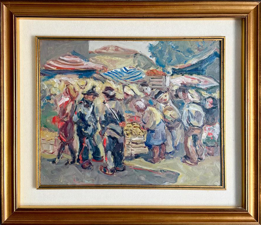 Angelo Mucchetti - Senza titolo (mercato)