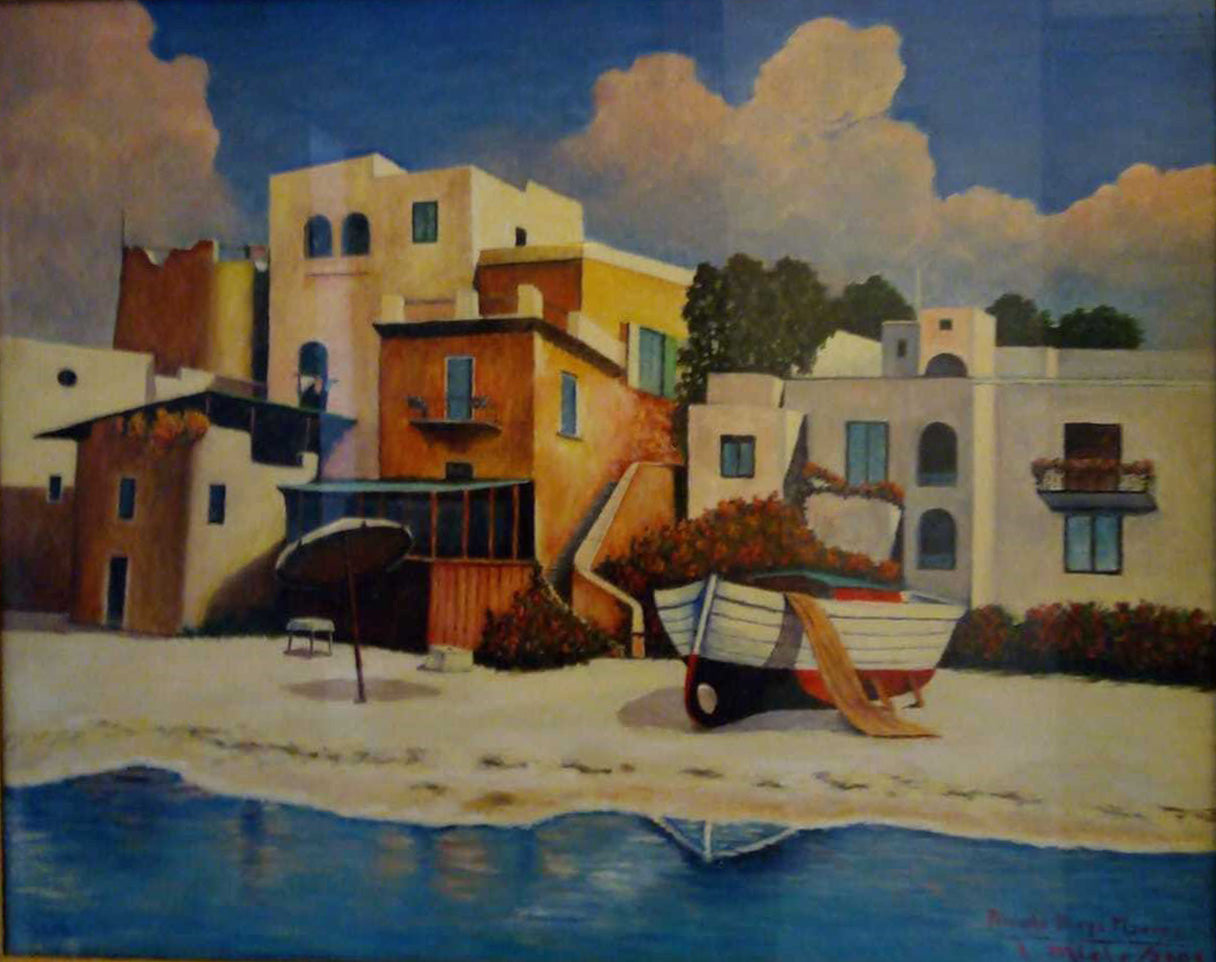 L. Miele - Pequeño pueblo costero