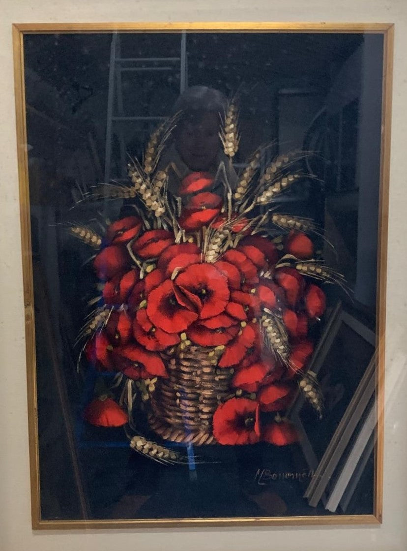Maria Luisa Bonometti- Senza Titolo (Papaveri )
