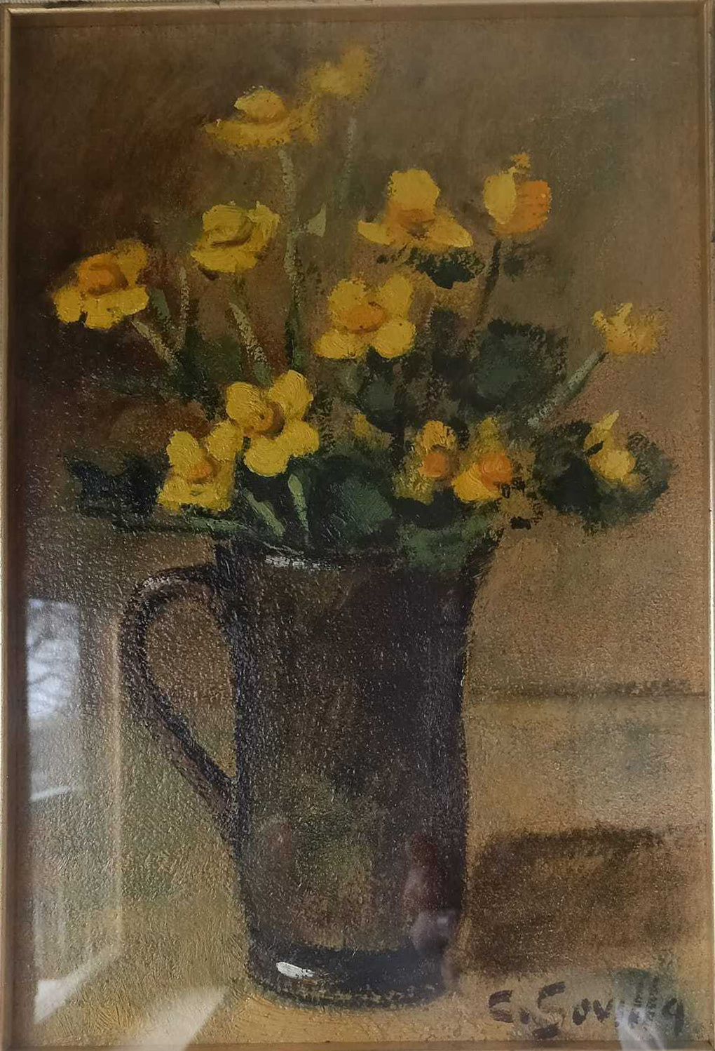 Carlo Sovilla - Sin título (Flores)