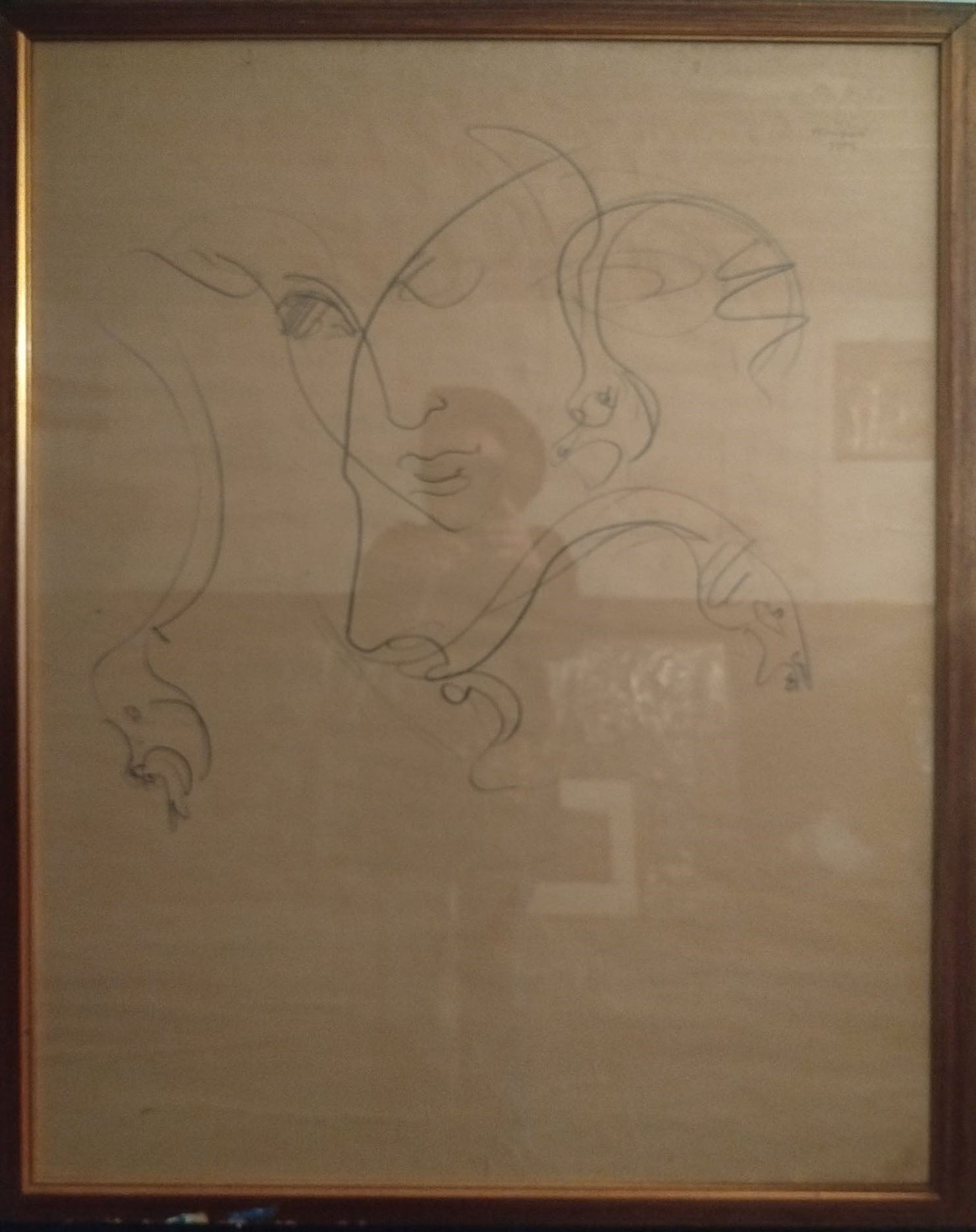 Pellicano - Senza titolo (volto)