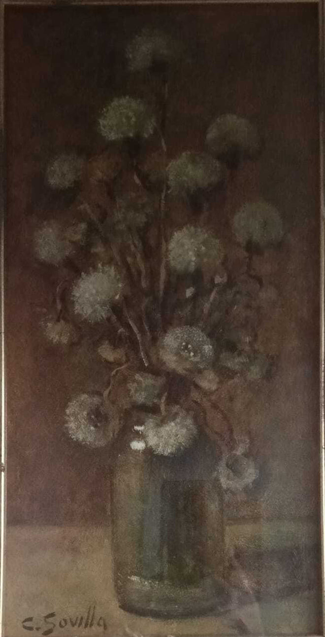 Carlo Sovilla - Sin título (Flores)