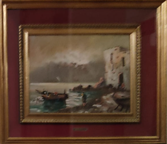 Giuseppe Rizzo - Barca nel lago