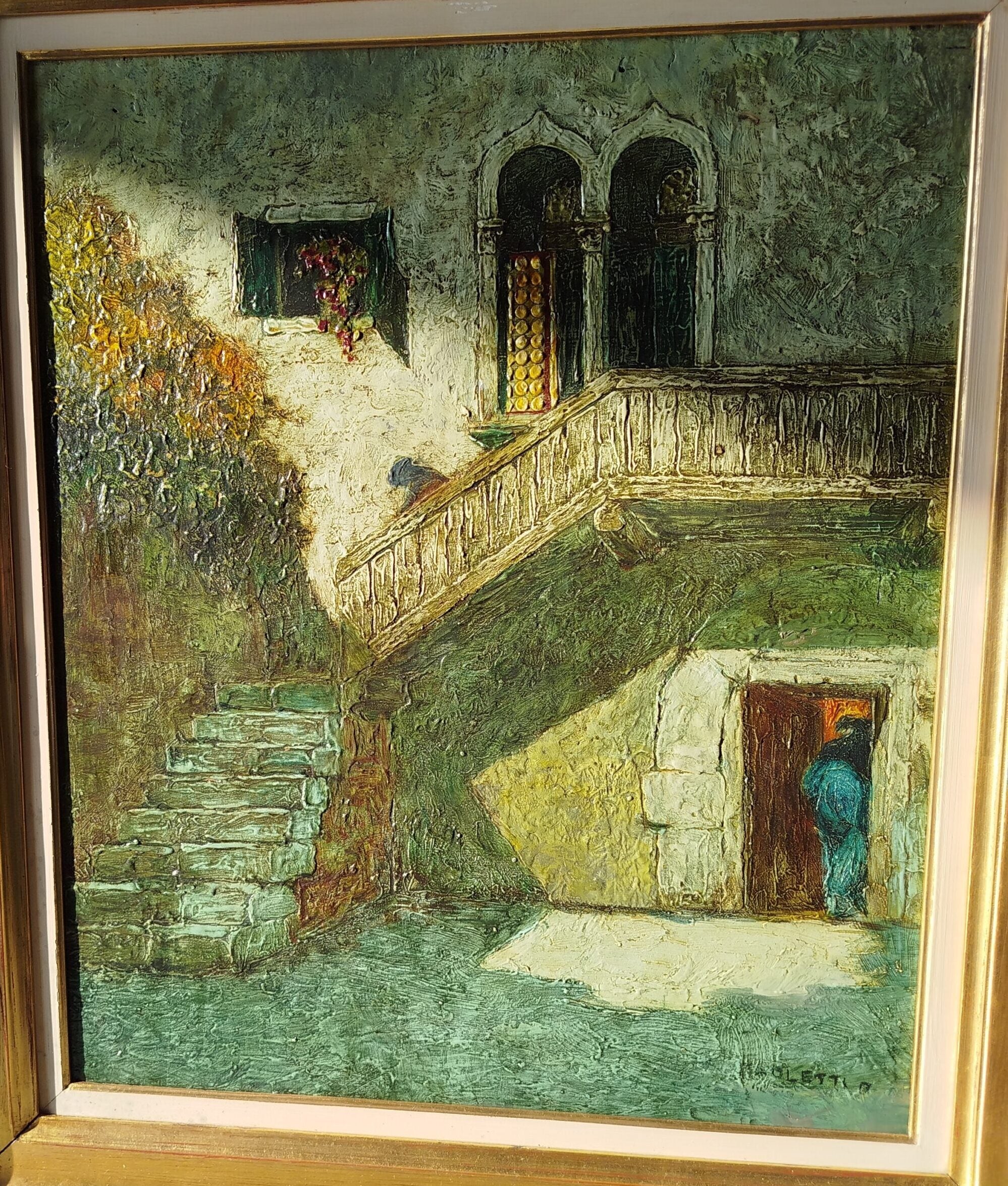 Paoletti Rodolfo - Senza Titolo (interno scala)