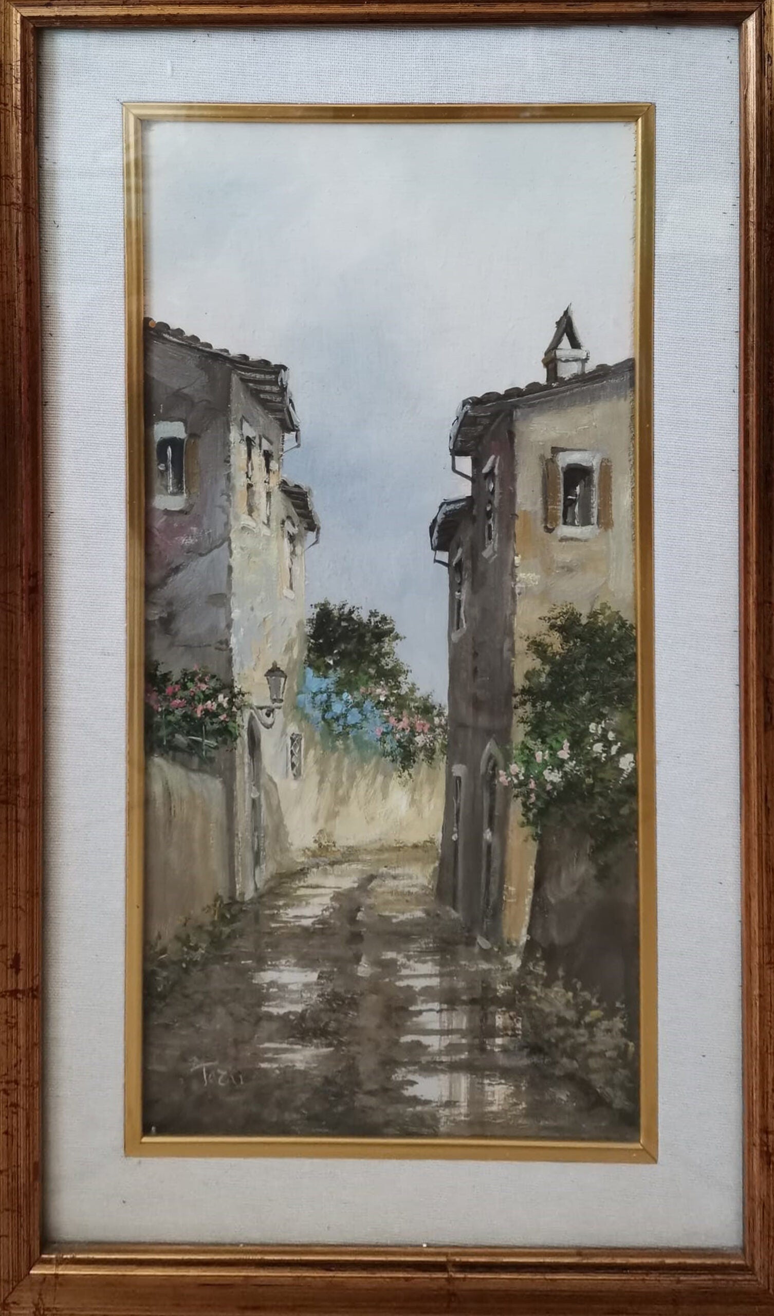 Luciano Torsi - Stradina di bagni di Lucca