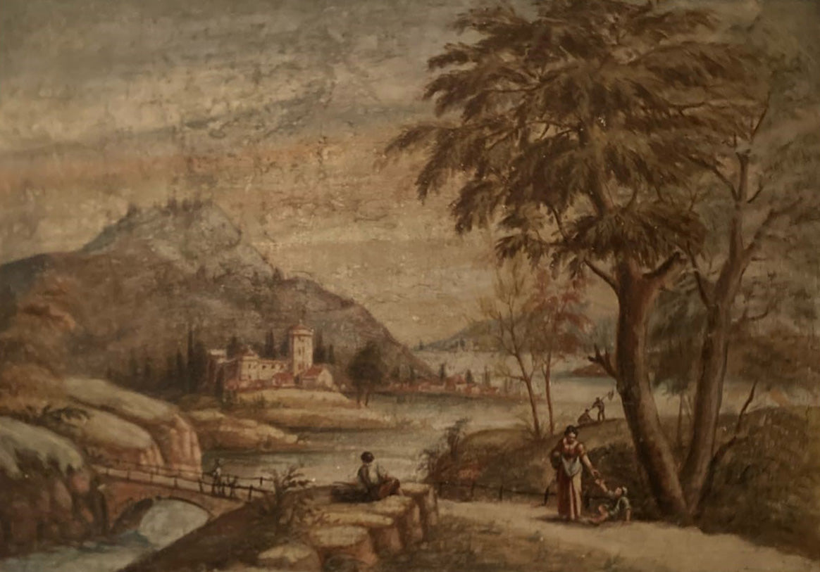 Autore Sconosciuto - Paesaggio