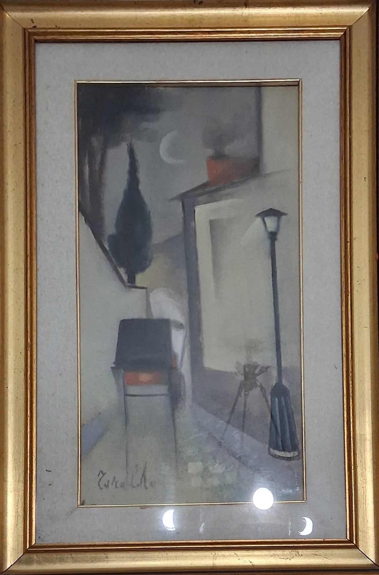 Enzo Toraldo - Senza titolo (paesaggio)
