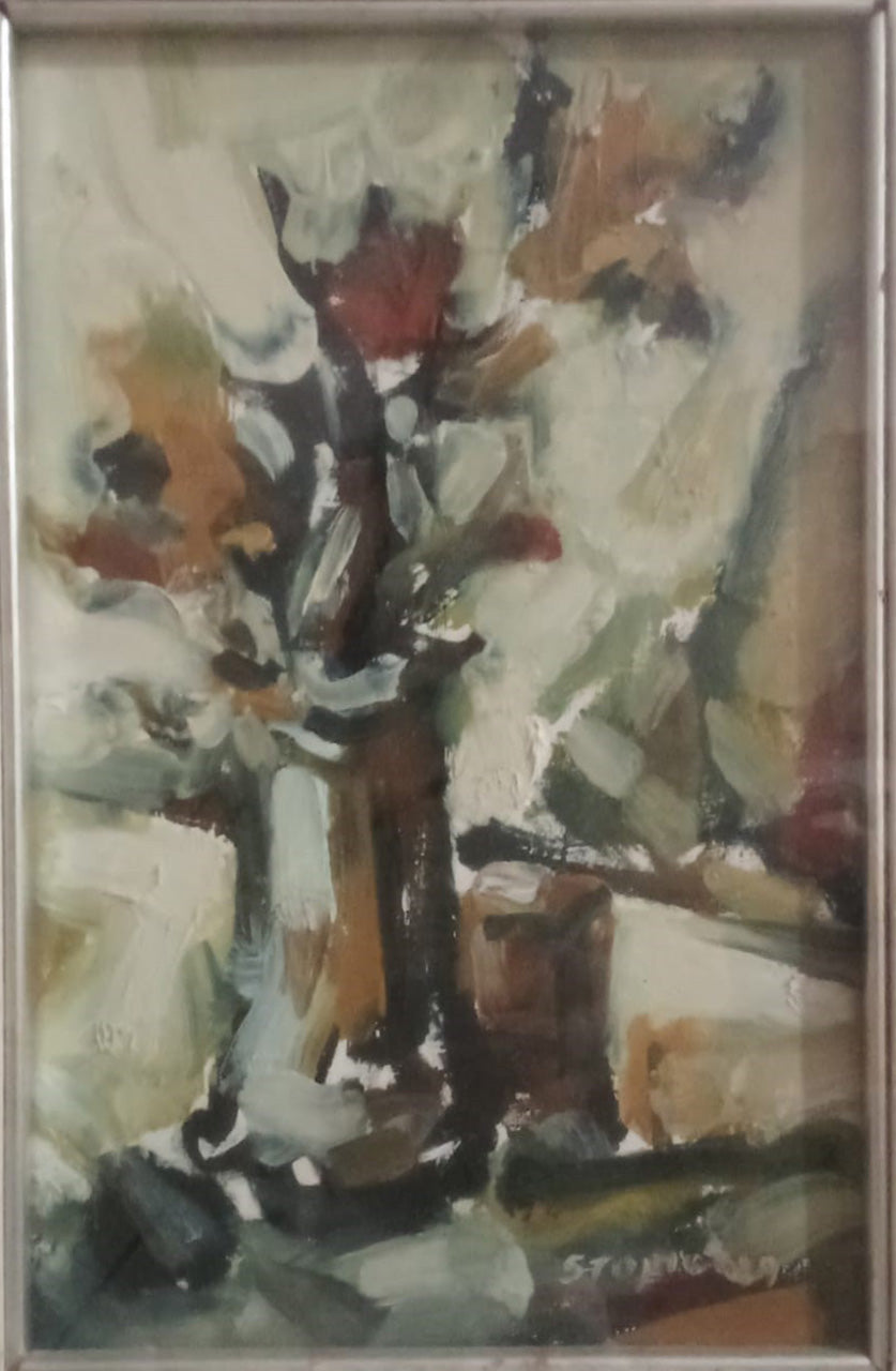 Angelo Stopiglia - Flores (fondo blanco)