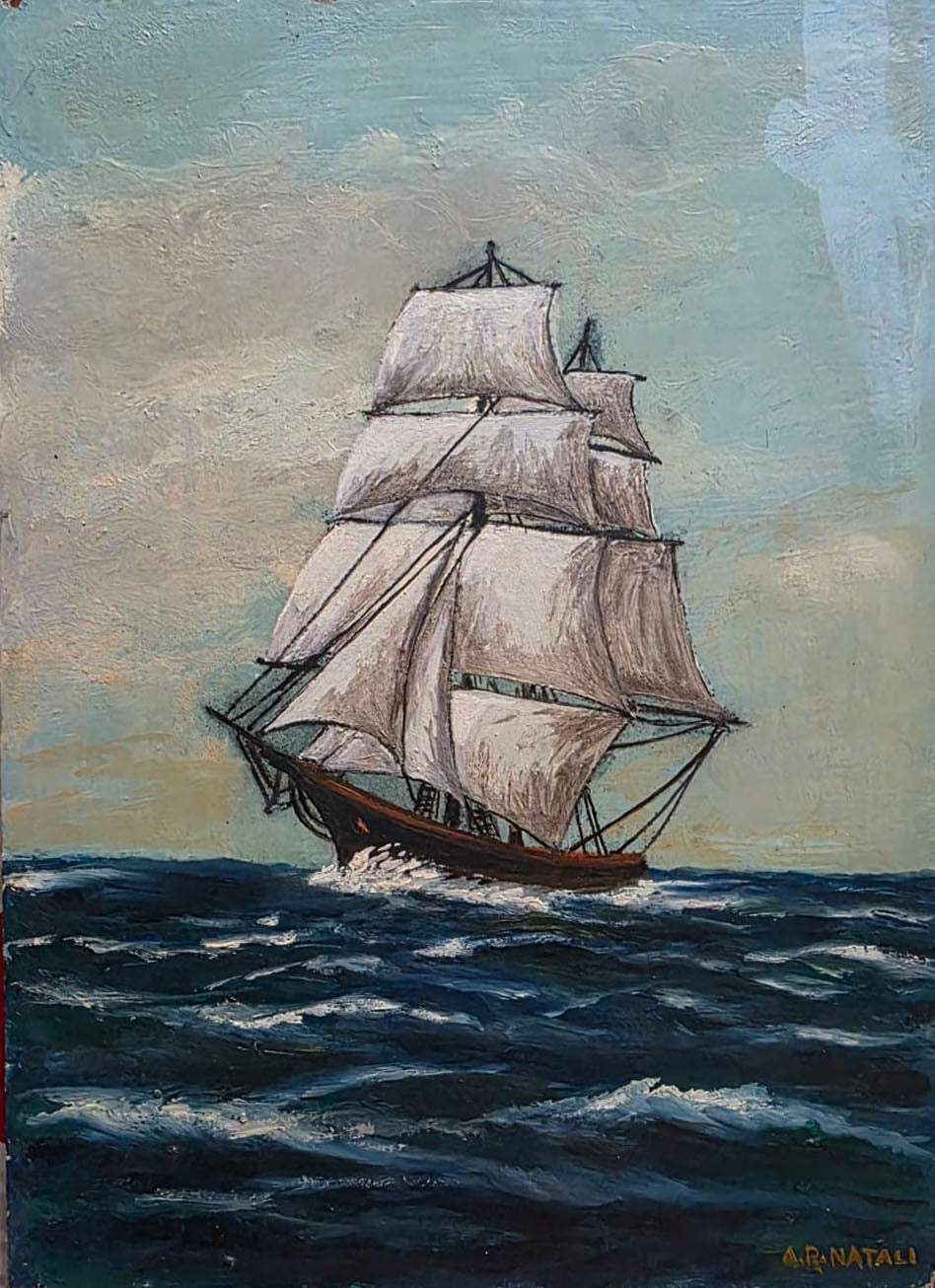 Athos Rogero Natali - Senza titolo (veliero)