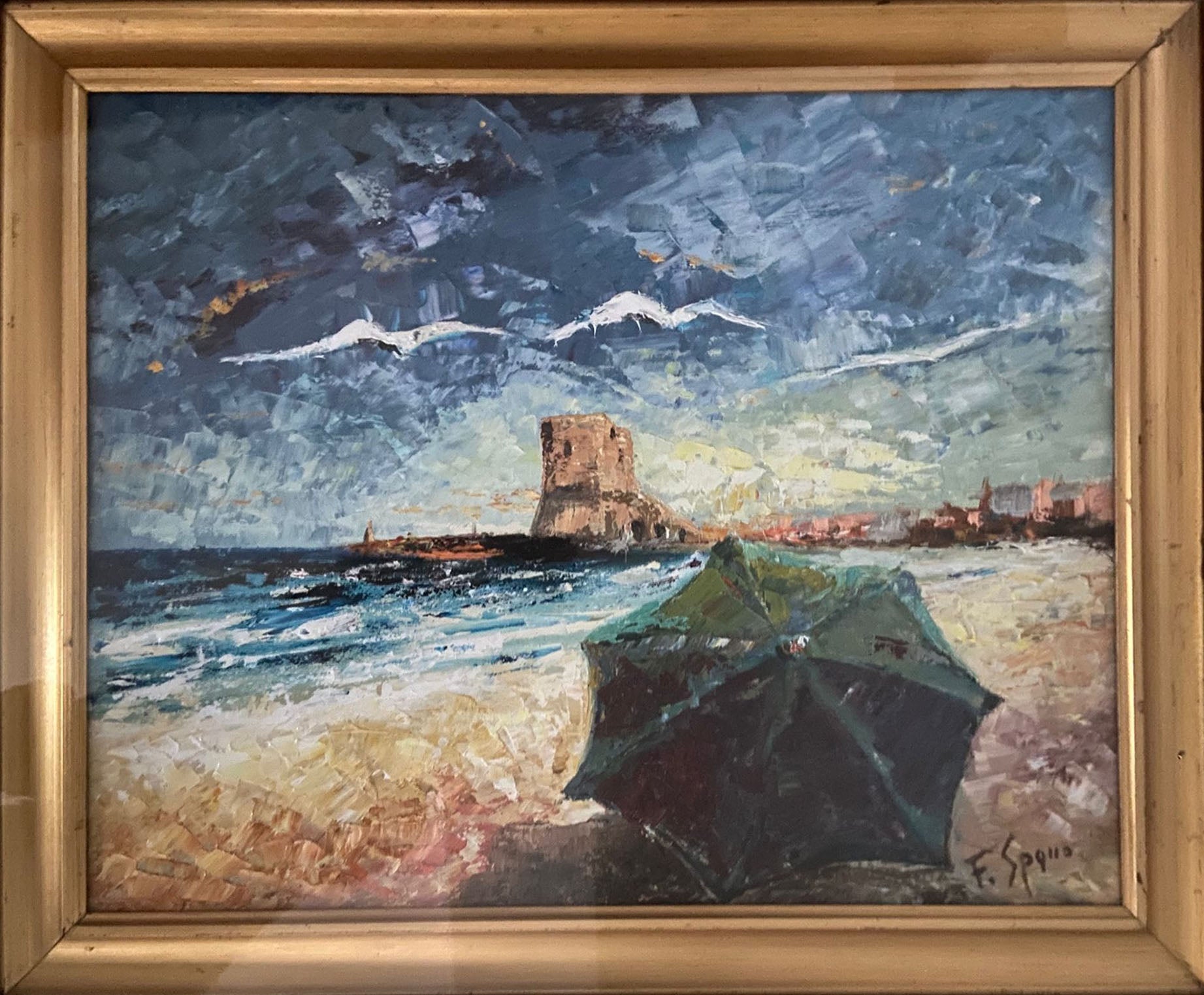 Franca Spano - La sombrilla de playa