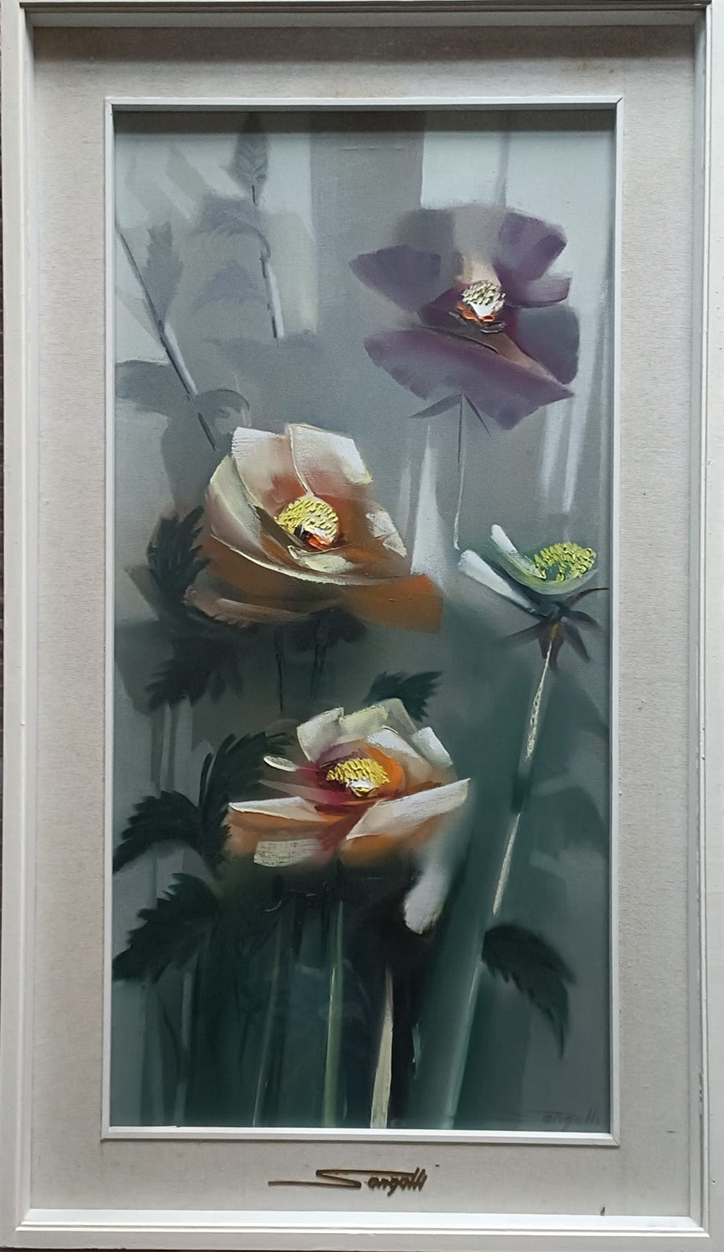Giovanni Sangalli - Senza titolo (Fiori)