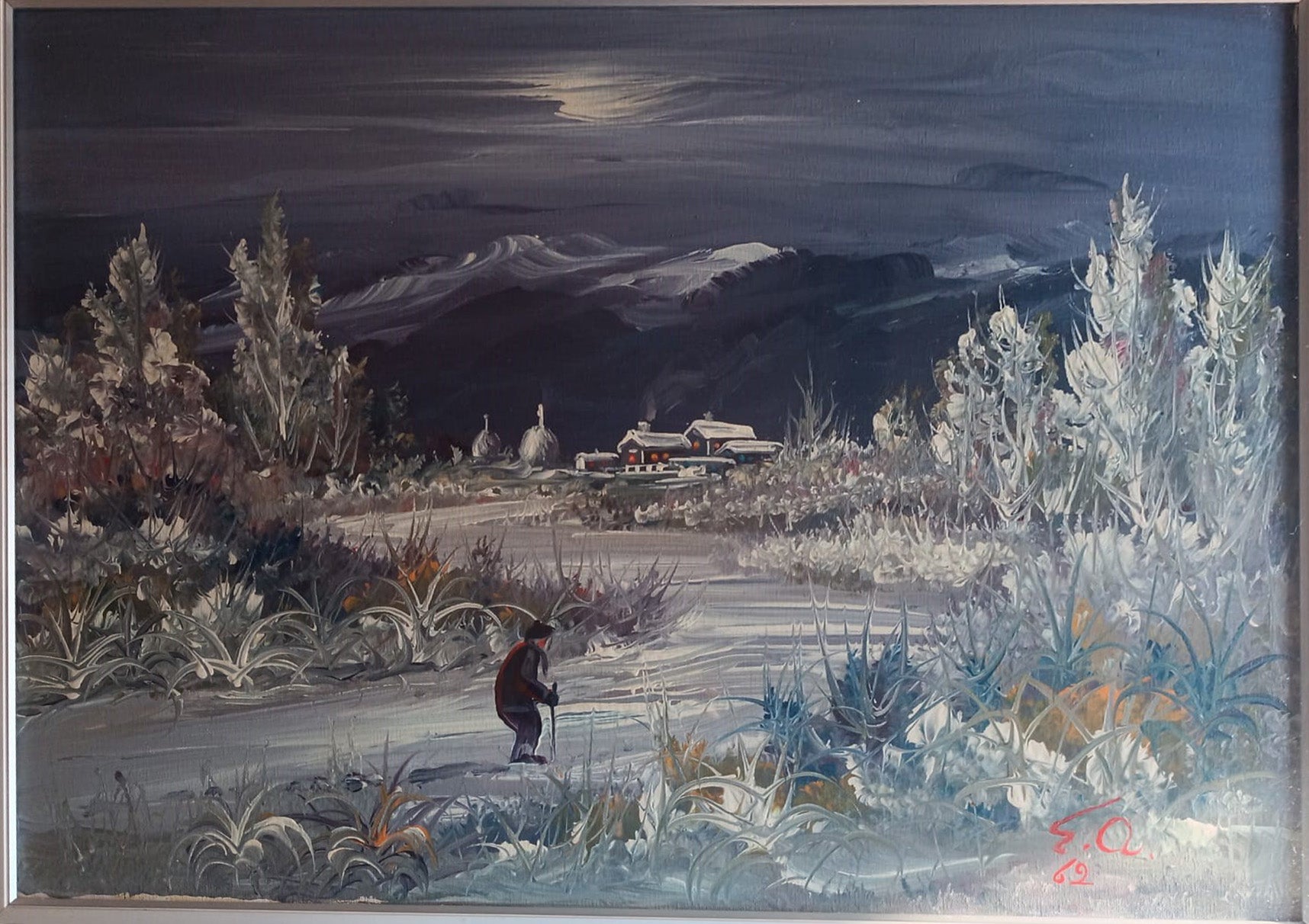 Ermenegildo Angilella - Paesaggio invernale