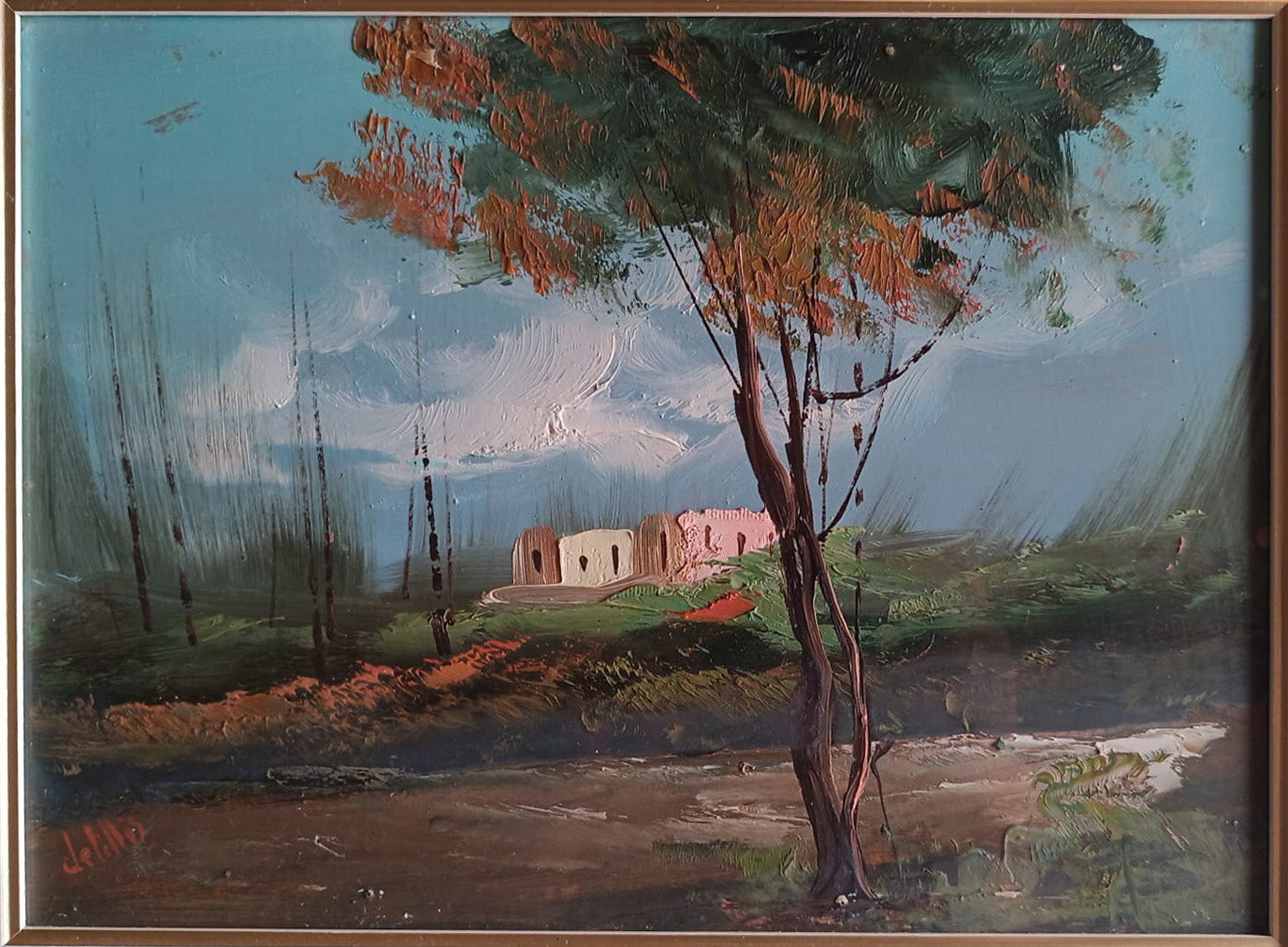 De Lillis -Senza titolo (paesaggio)