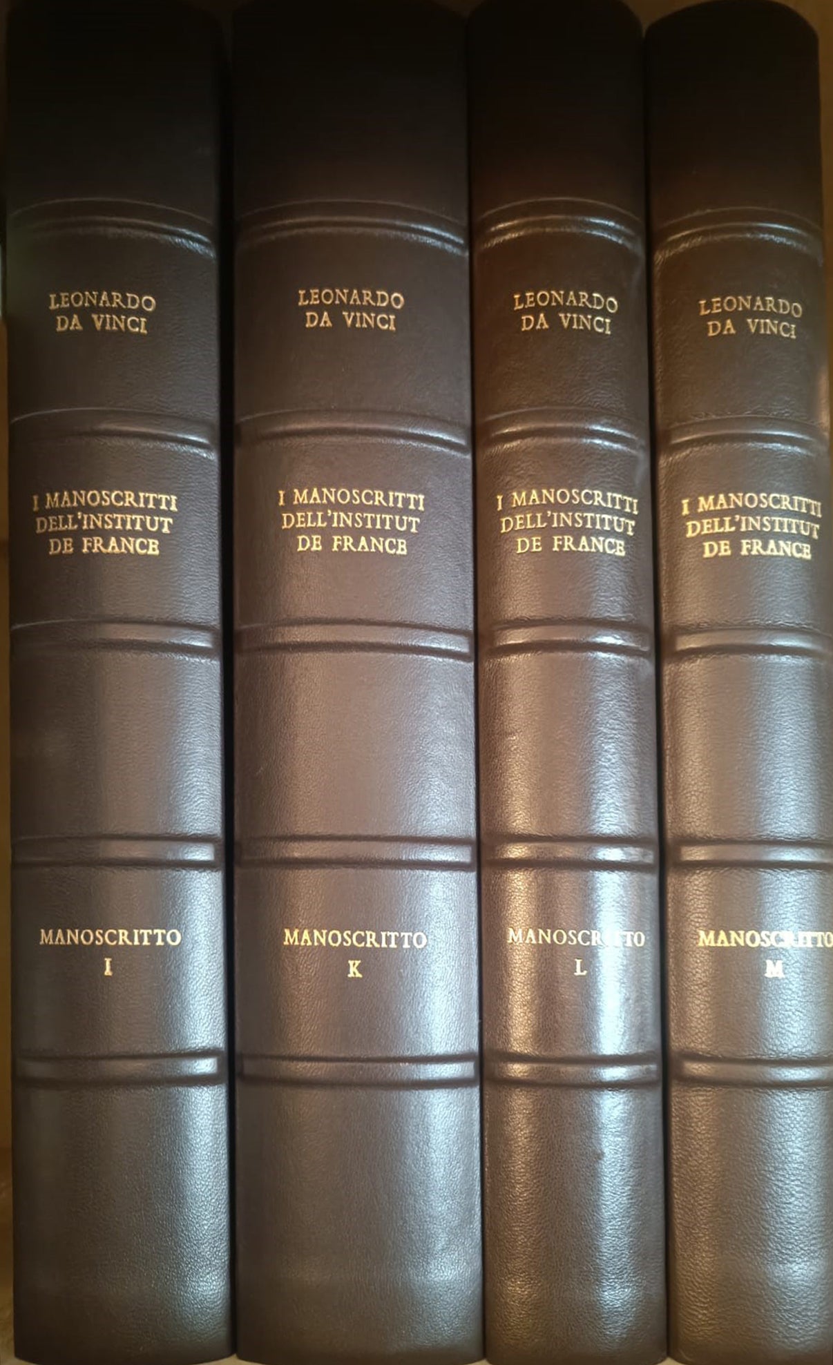 The Manuscripts of the Institut de France from A to M - Giunti Editore (12 Volumes)