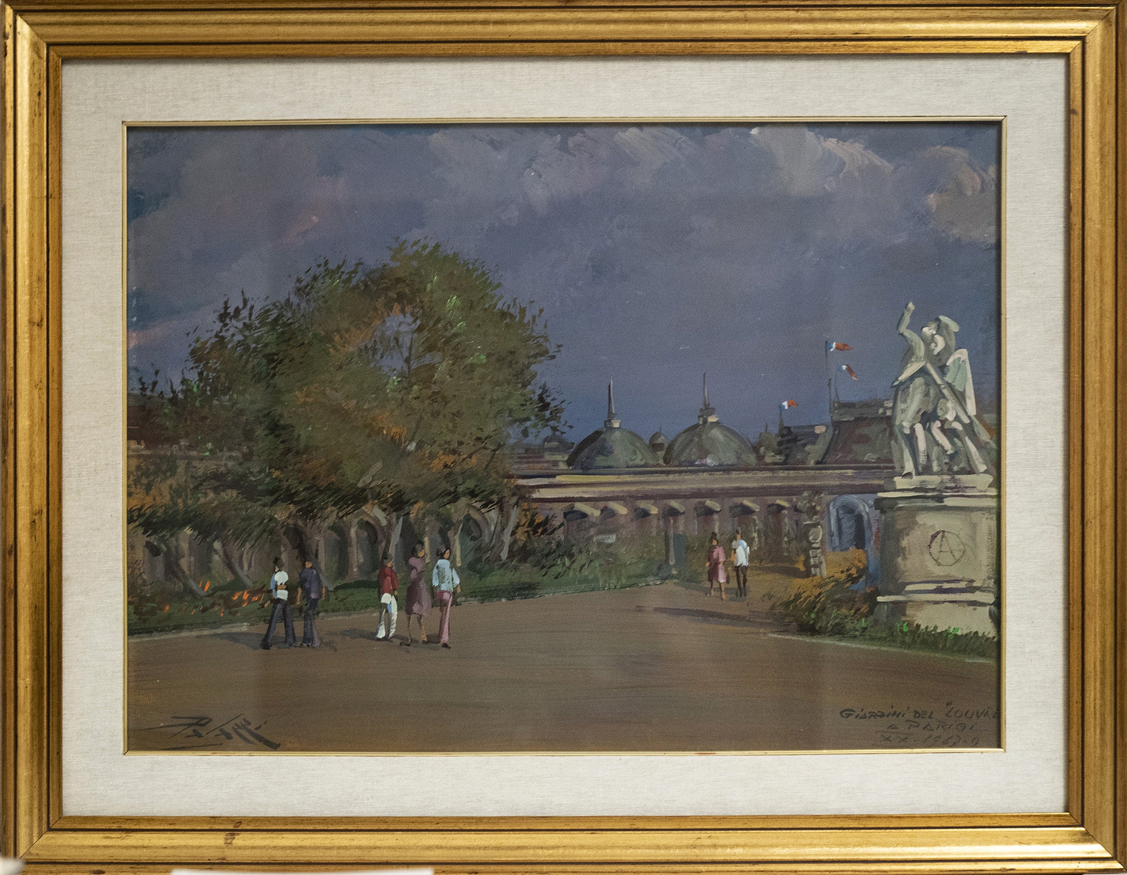 Lorenzo Palazzi - Paris: The Louvre Gardens