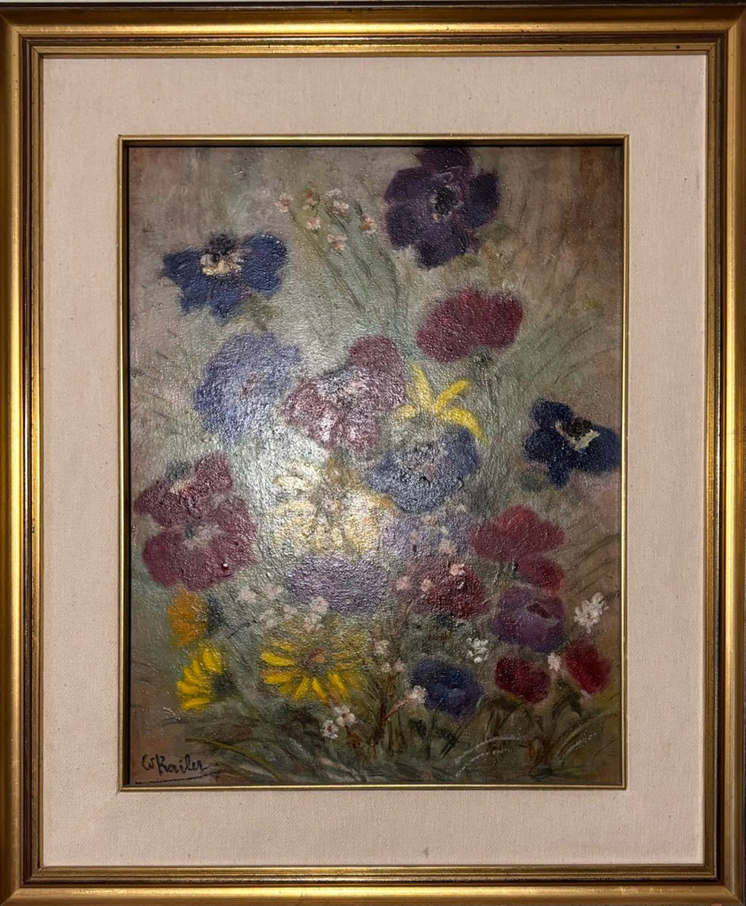 Wally Kailer - Sin título (Flores silvestres)
