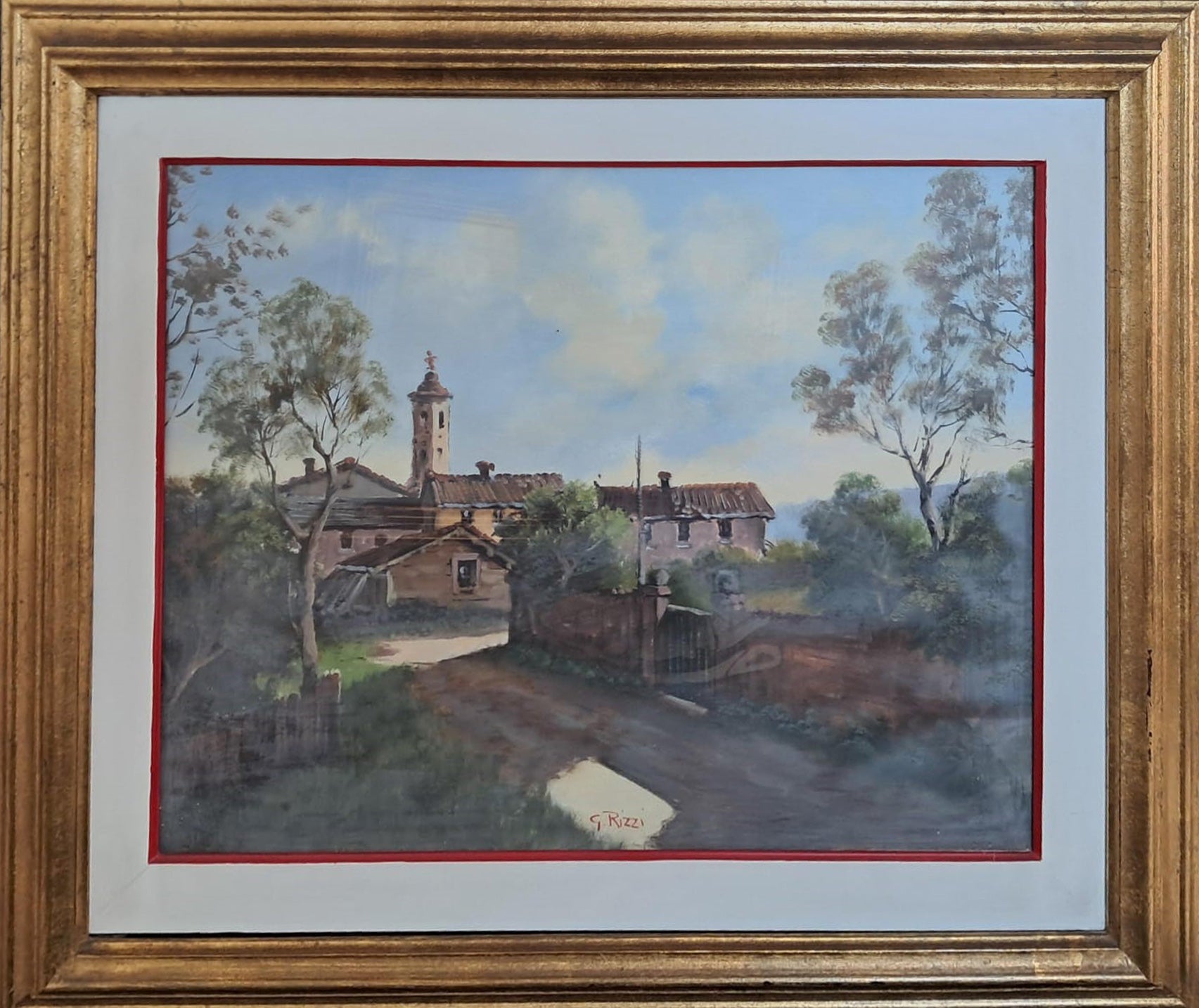 G. Rizzi - Untitled (Houses with Bell Towers)