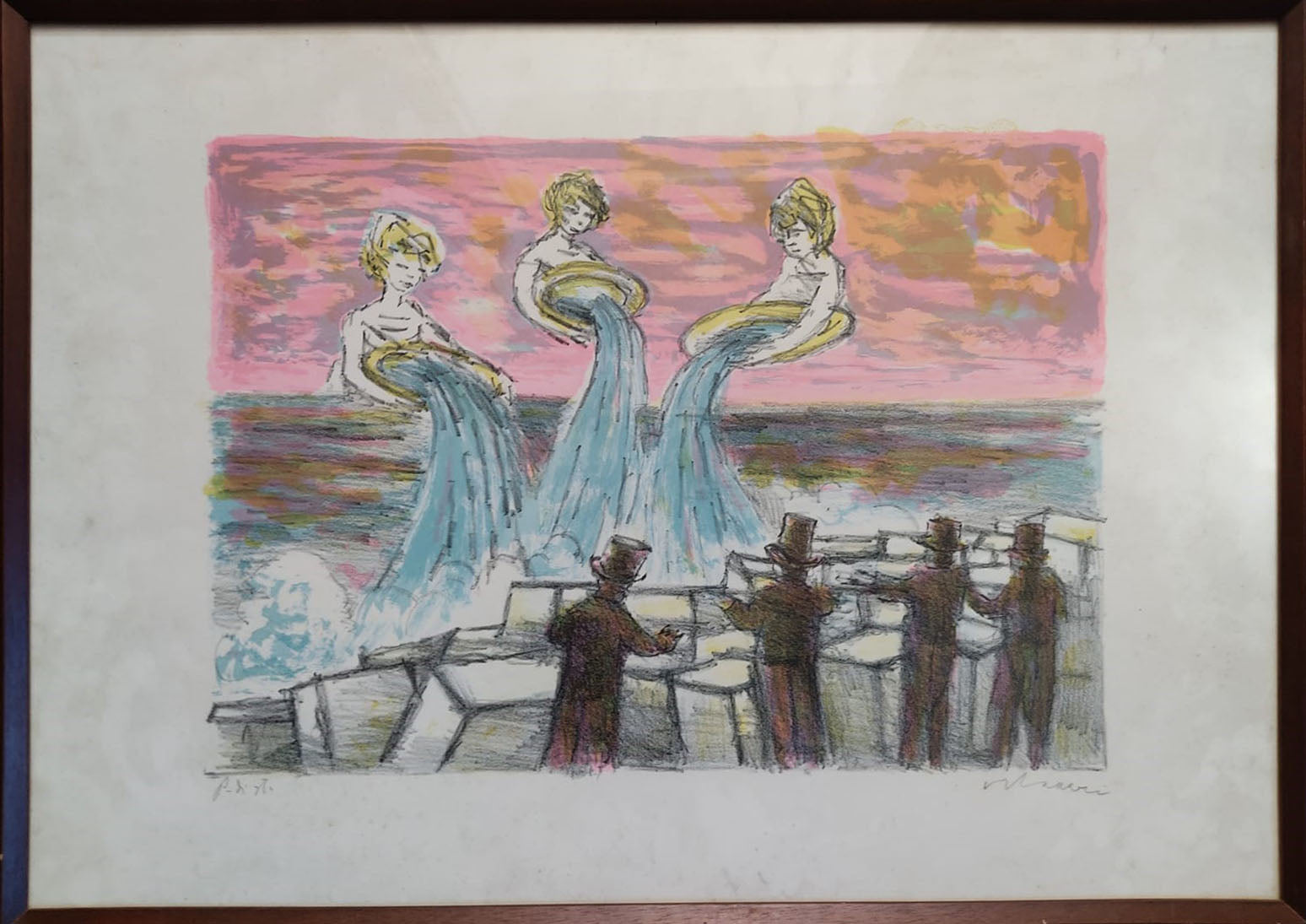 Mino Maccari - L'acqua e l'uomo