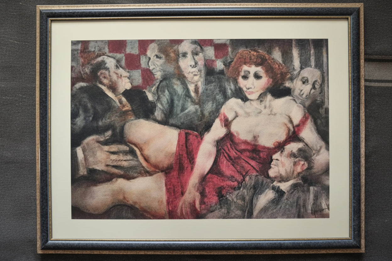 Susanna e i vecchioni – Litografia – Remo Squillantini