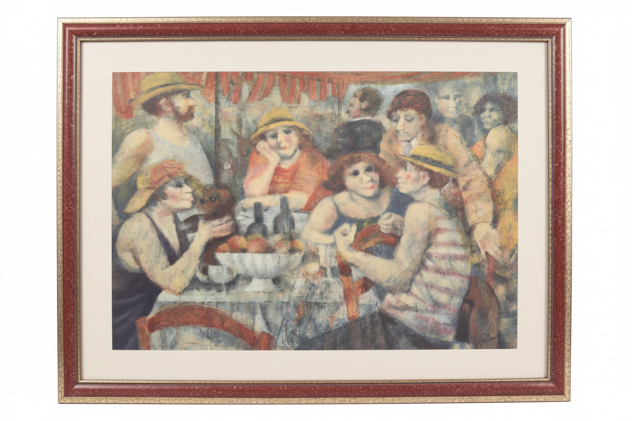 Omaggio all'impressionismo – Litografia – Remo Squillantini