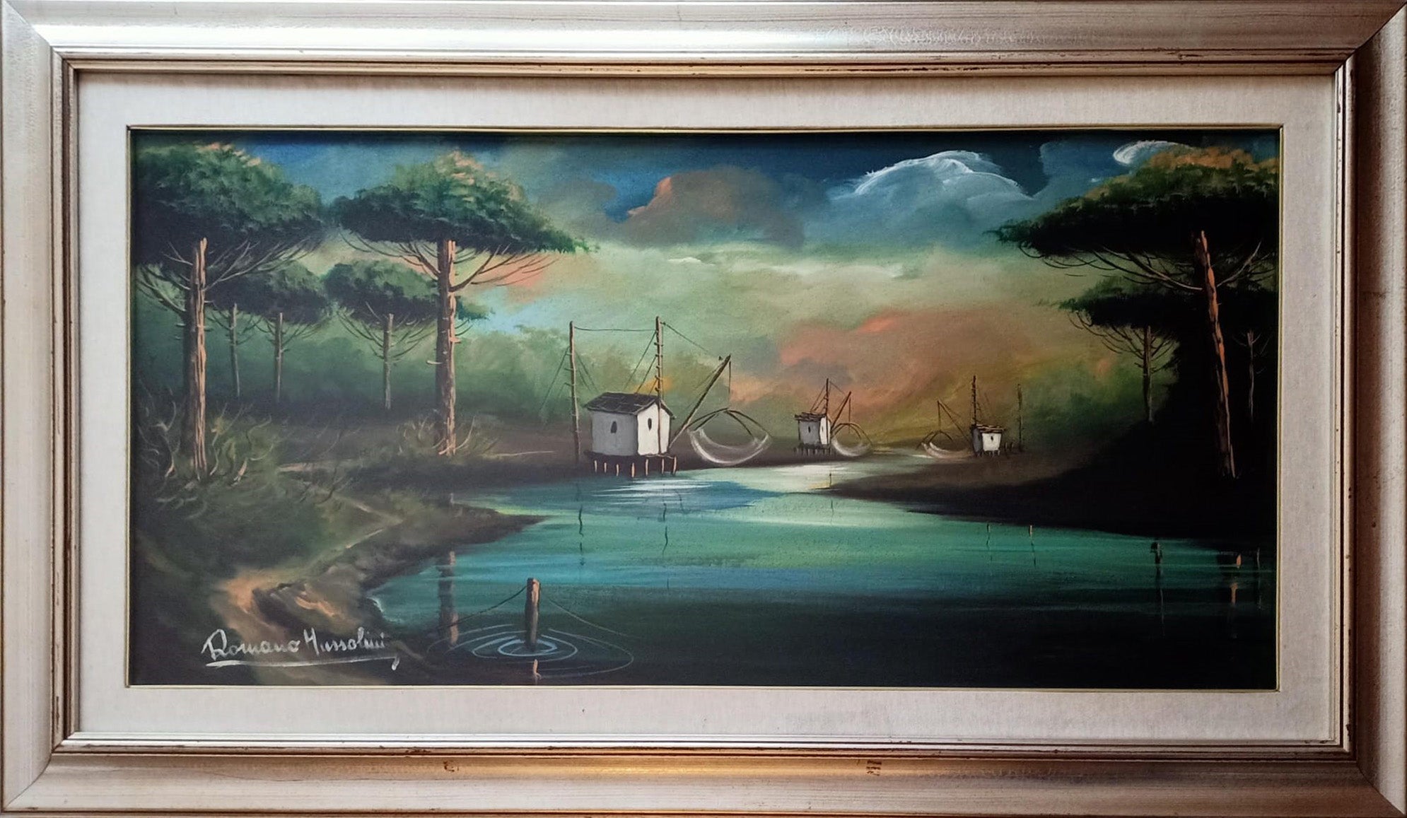 Romano Mussolini - Senza titolo (paesaggio)