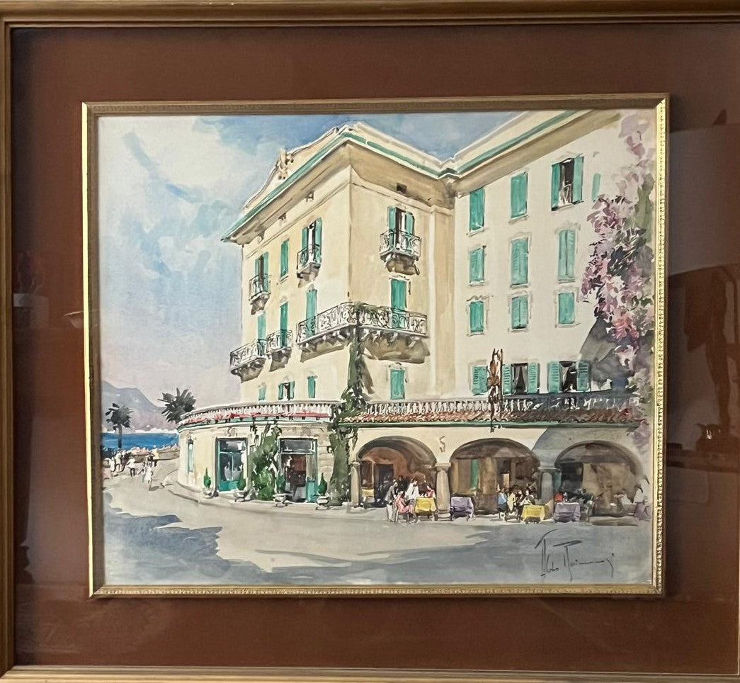 Aldo Raimondi - Paesaggio  Bellagio