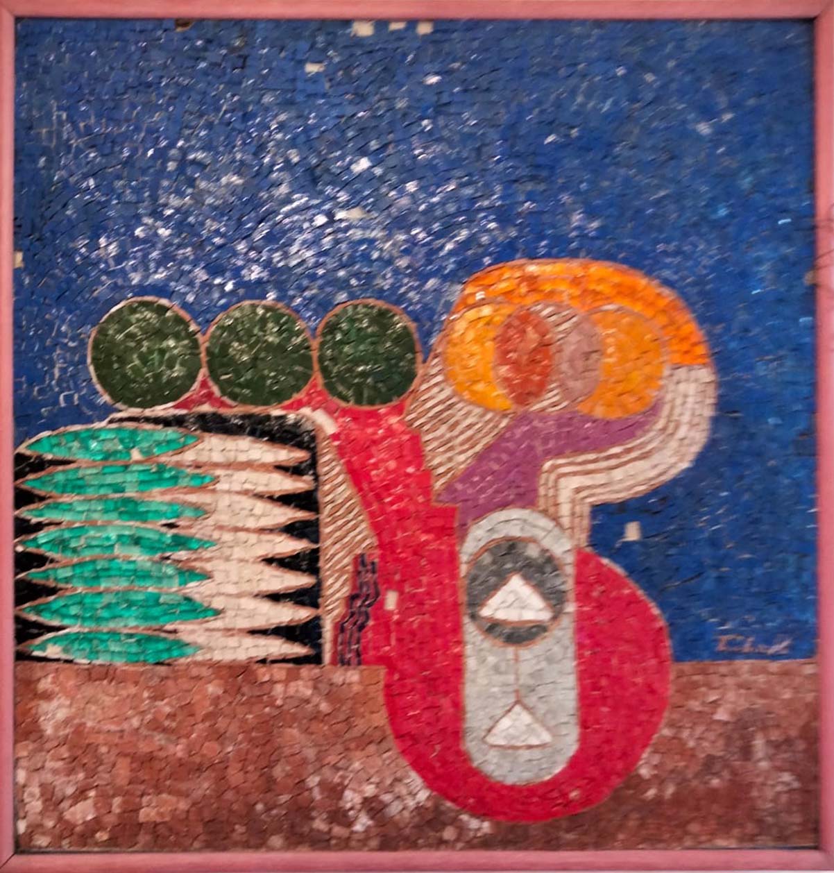 Mosaico astratto di Concetto Tamburello