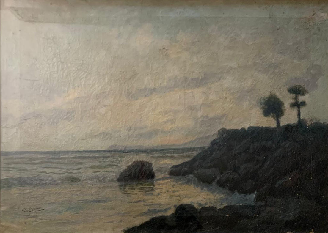 Di Bono - Senza titolo (paesaggio marino)
