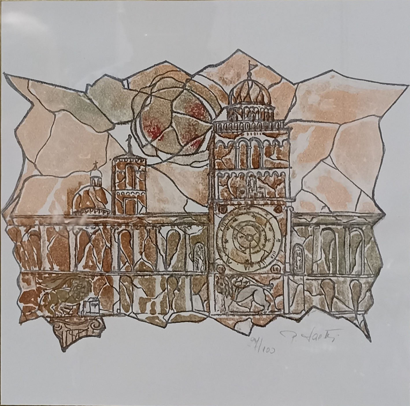 Paolo Saetti - La torre dell'orologio