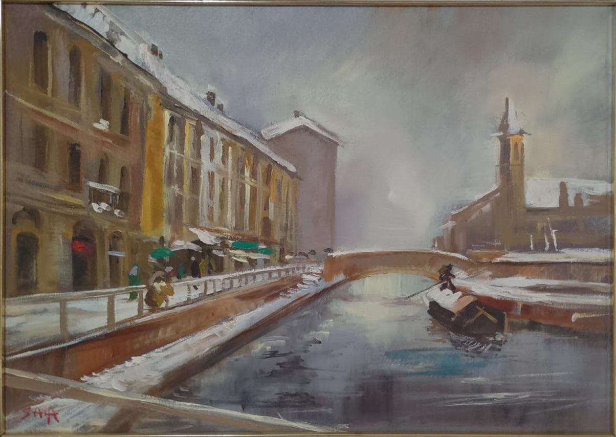 Sala - Senza Titolo (Scena urbana - I navigli)
