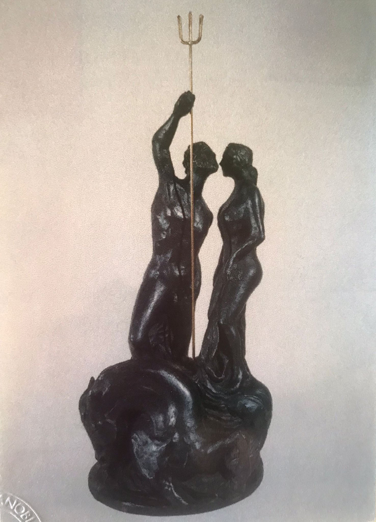 Aligi Sassu - Poseidone e Atena