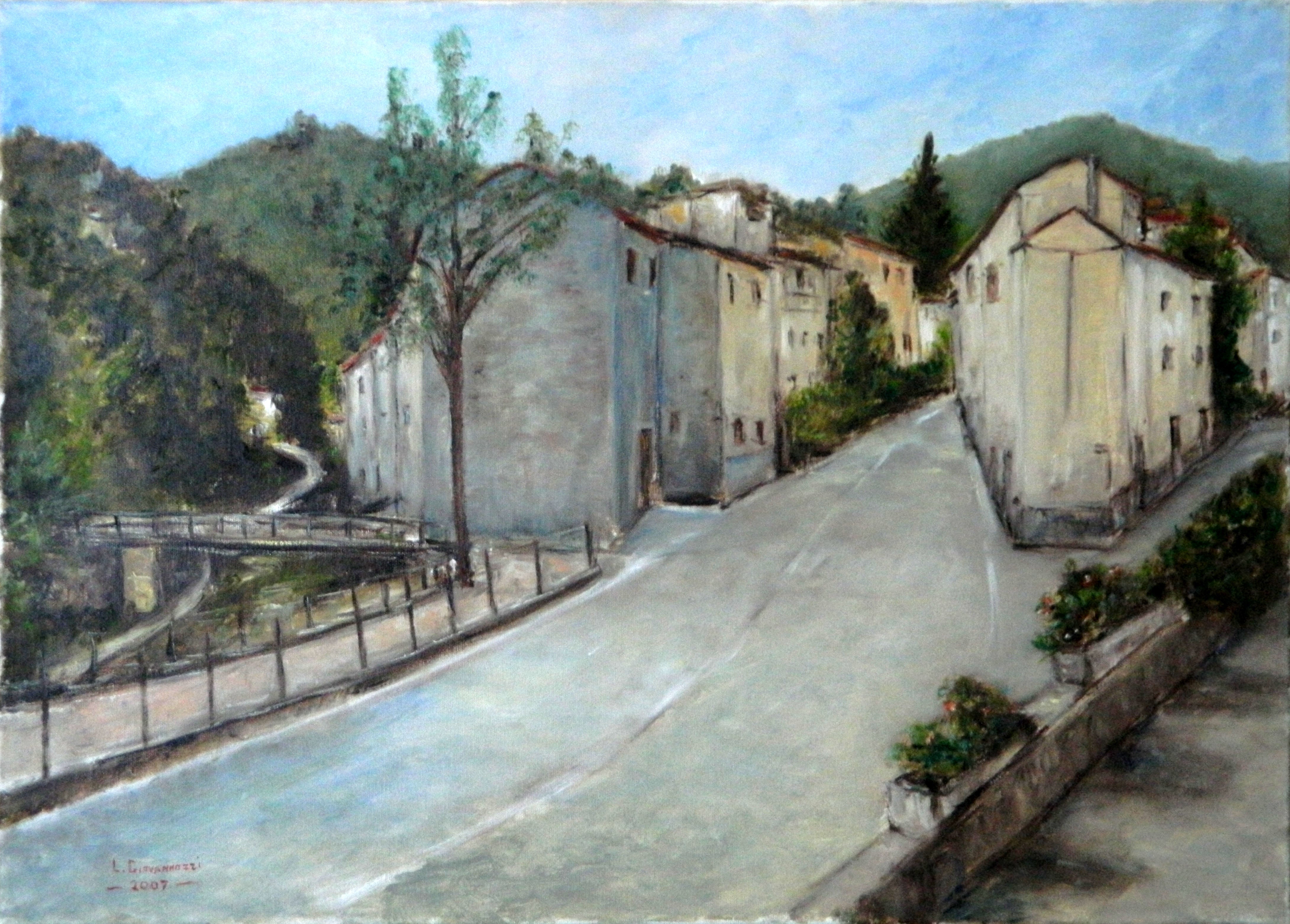 Luciano Giovannozzi - SCORCIO FONTEBUONA (PROV. FIRENZE)
