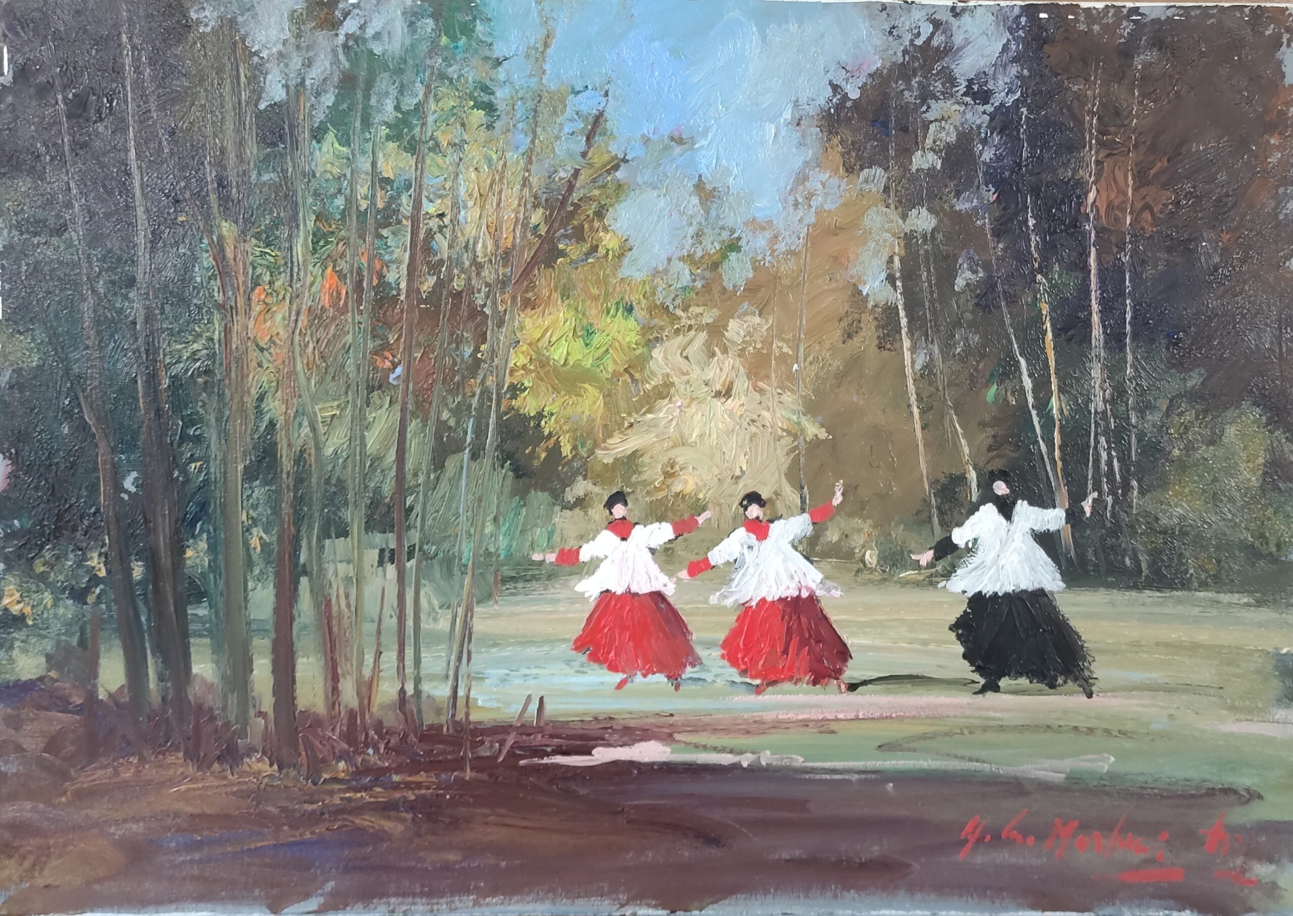 Path in the Woods - Norberto Martini