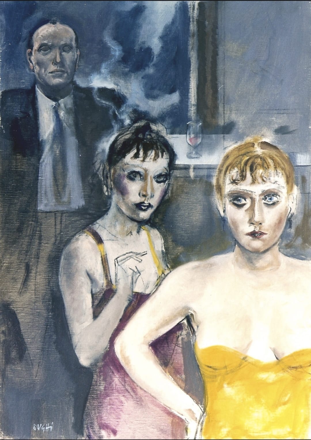 Alberto Sughi - Two Girls