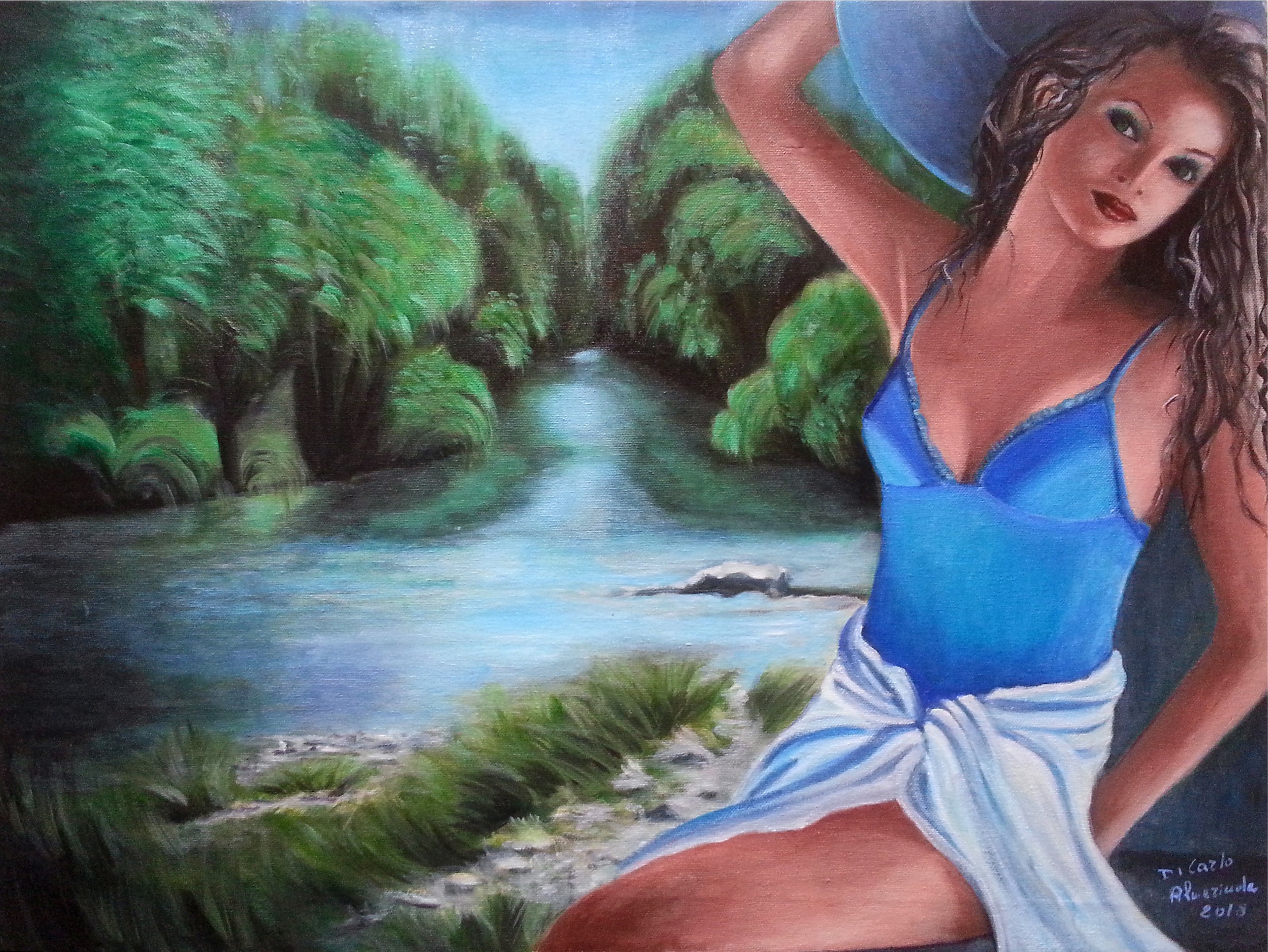 Linda di Carlo - En el río Sangro
