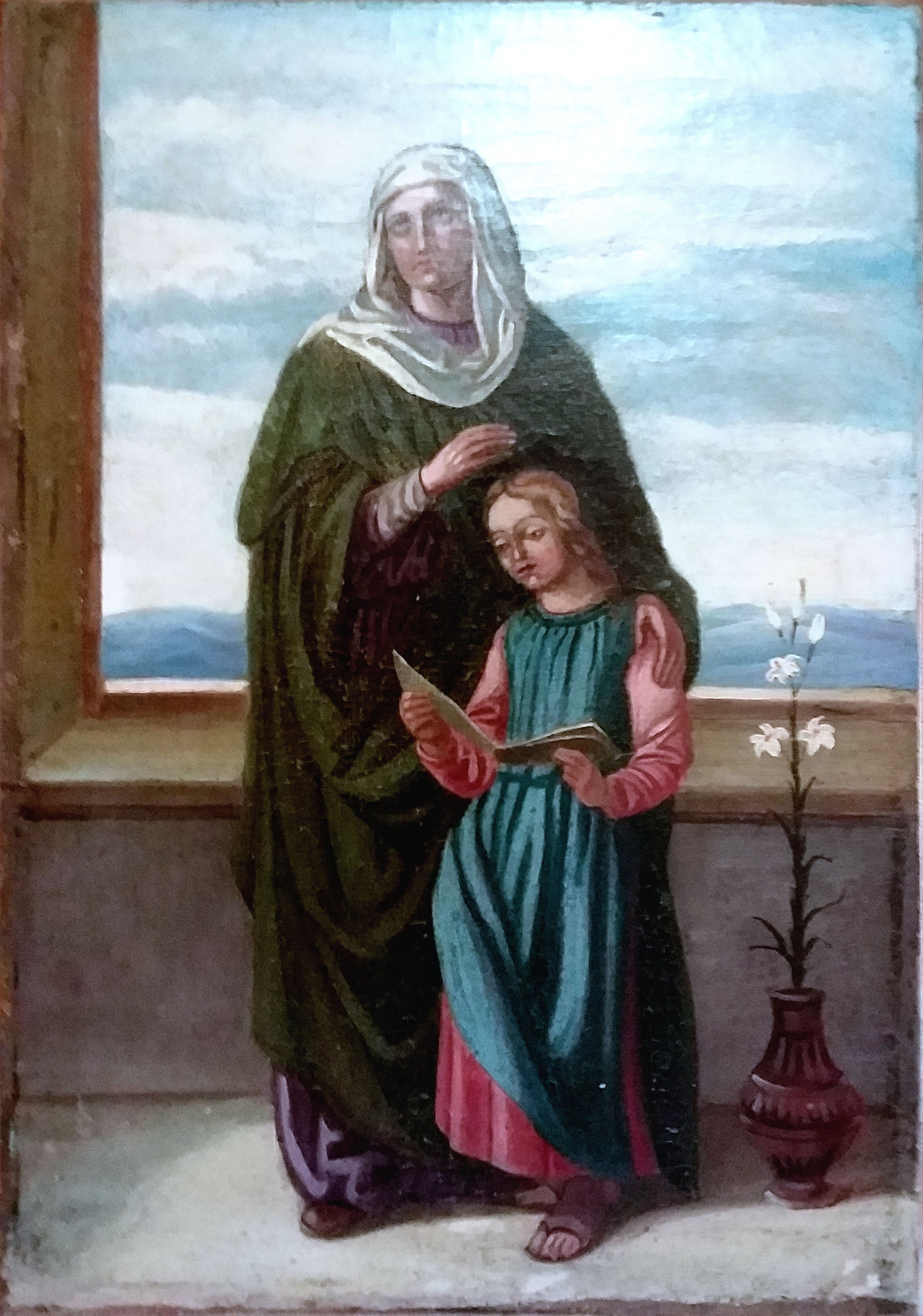 Artista desconocido - Santa Ana, María Magdalena