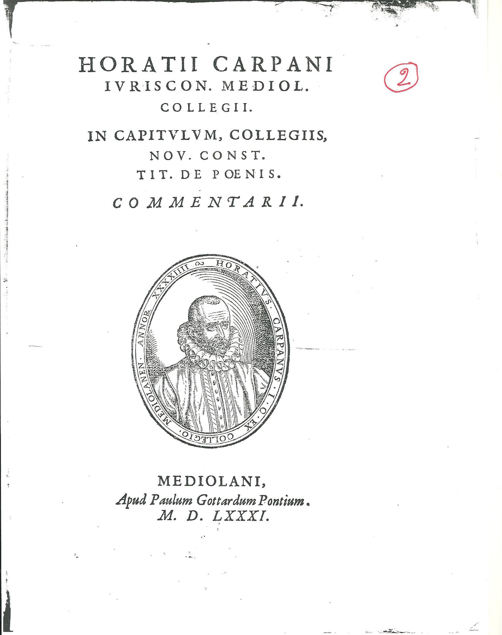 Horatii Carpani