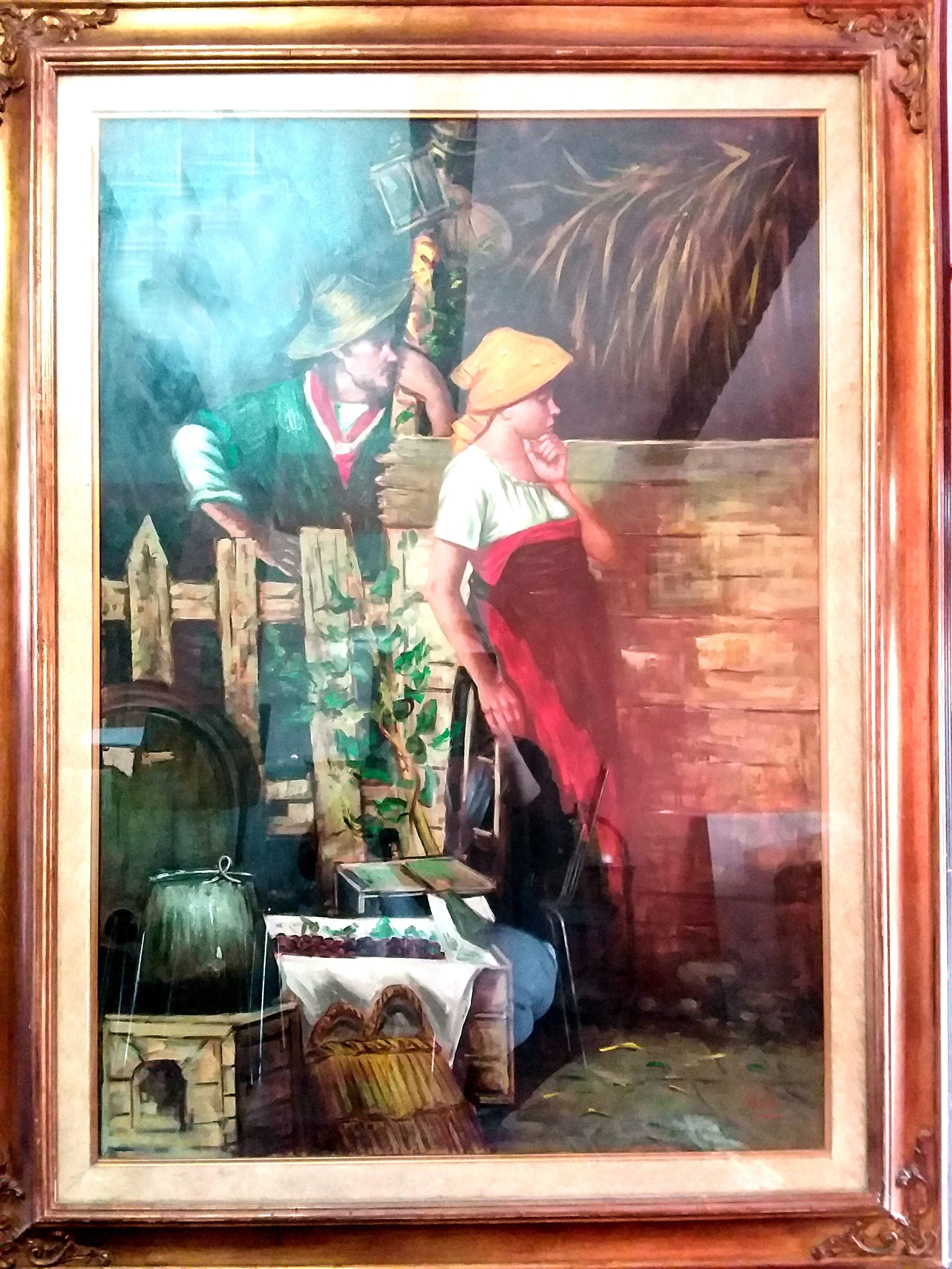 Antonio Lanzillo - Escena campesina