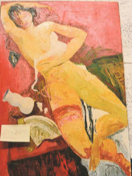Angelo Colagrossi - Donna con giarrettiera