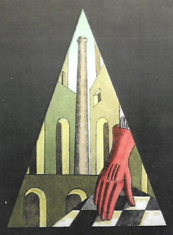 Giorgio De Chirico - Guanto rosso