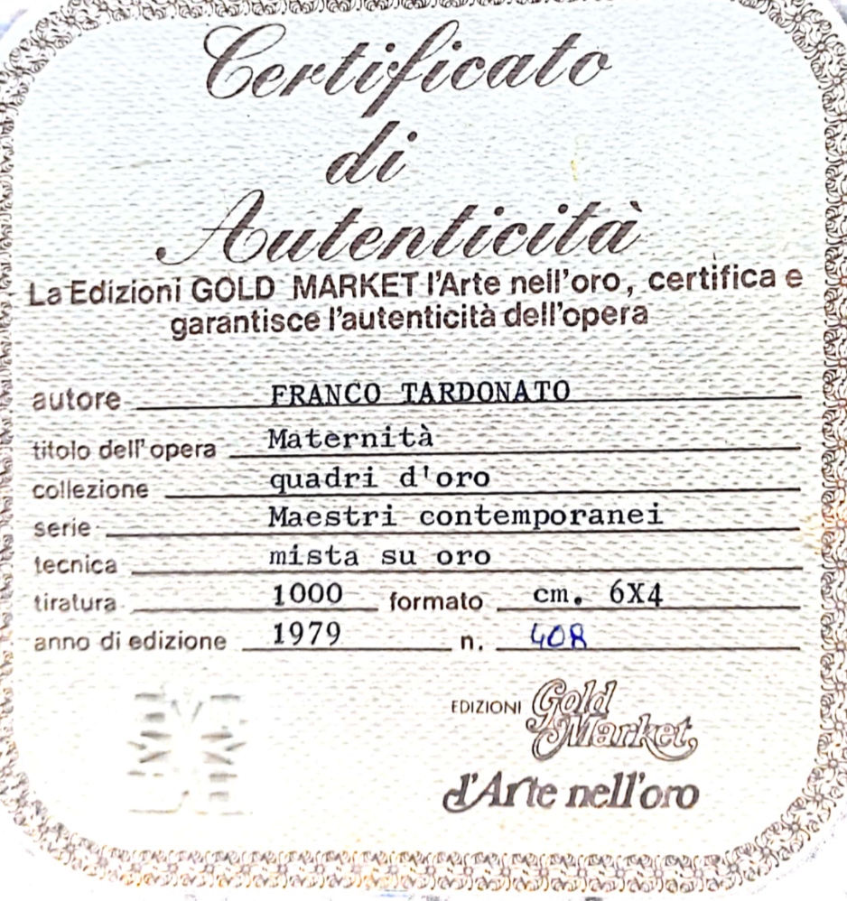 Franco Tardonato - Maternità