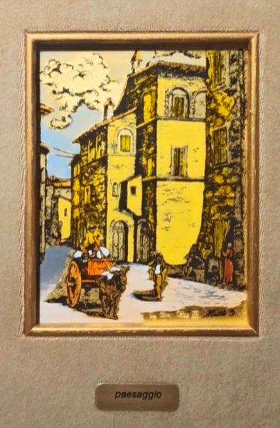 Moroni (pintado a mano por Silvia Barbieri) - Paisaje