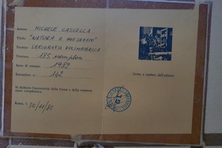 Michele Cascella - Natura e Paesaggio