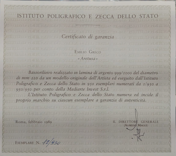 Emilio Greco - Aretusa