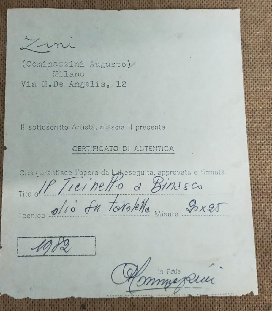Augusto Cominazzini - Tre opere